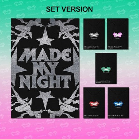 [COMPACT][SET] LE SSERAFIM 2nd Single Album – Made My Night (SET Ver.) 5CD
