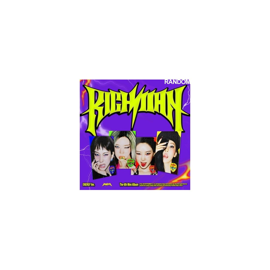 [ENERGY] aespa 6th Mini Album - Rich Man (Random Ver.)