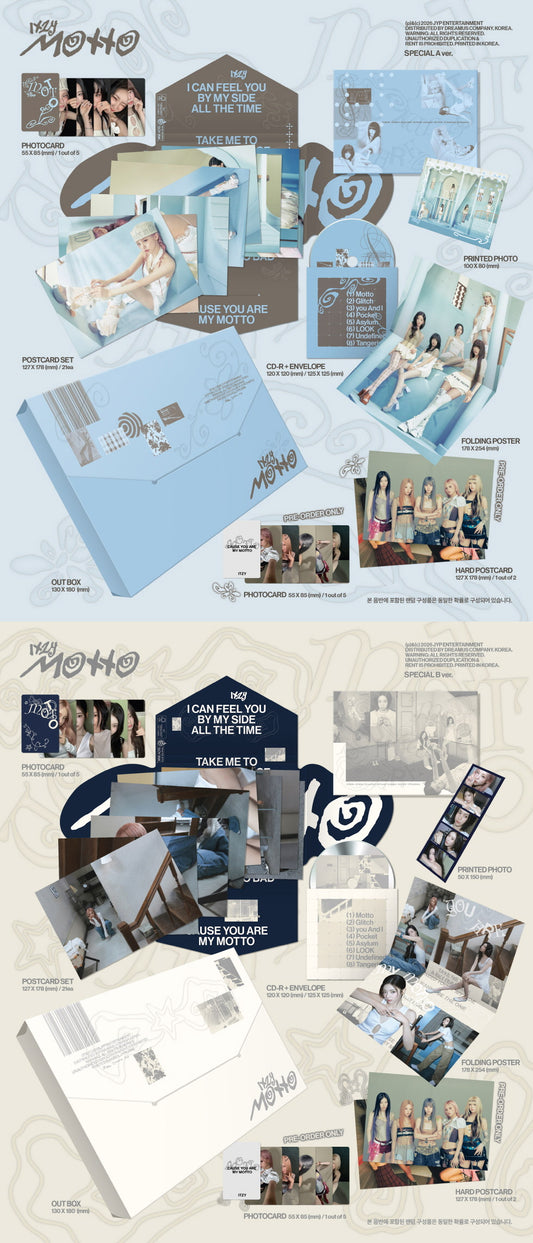 [SPECIAL] ITZY Album - MOTTO (Random Ver.) CD