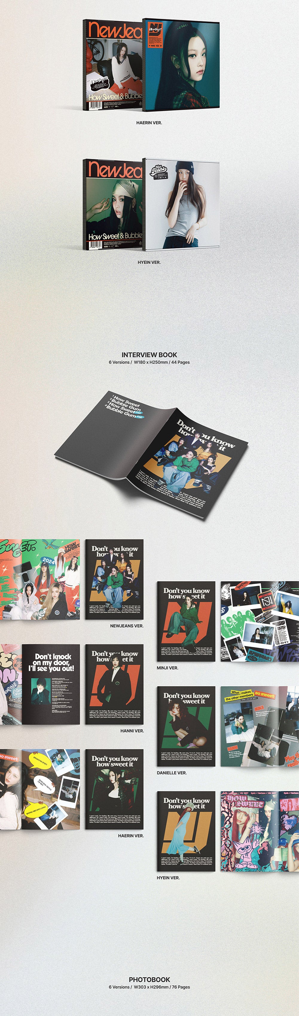 NewJeans Single Album - How Sweet (Random Ver.) CD
