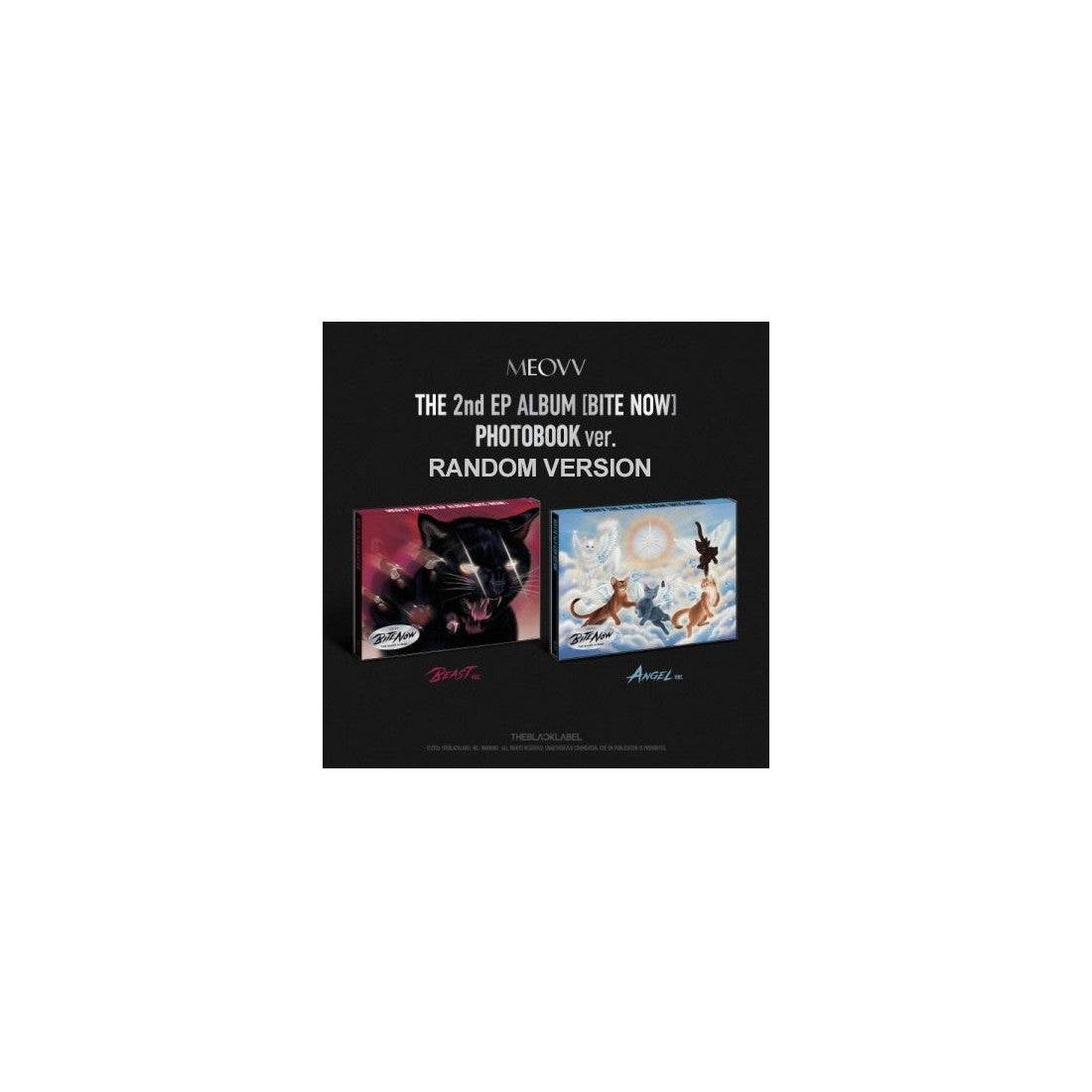 [PHOTOBOOK] MEOVV 2nd EP Album - BITE NOW (Random Ver.) CD