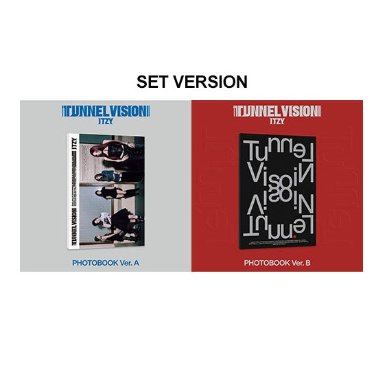 [Photobook][SET] ITZY – TUNNEL VISION (SET Ver.) 2CD