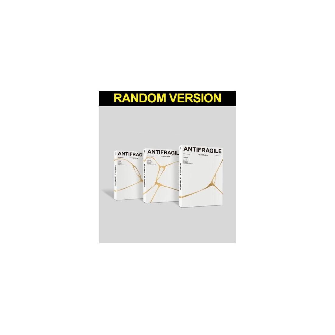 [Re-release] LE SSERAFIM 2nd Mini Album - ANTIFRAGILE (Random Ver.)