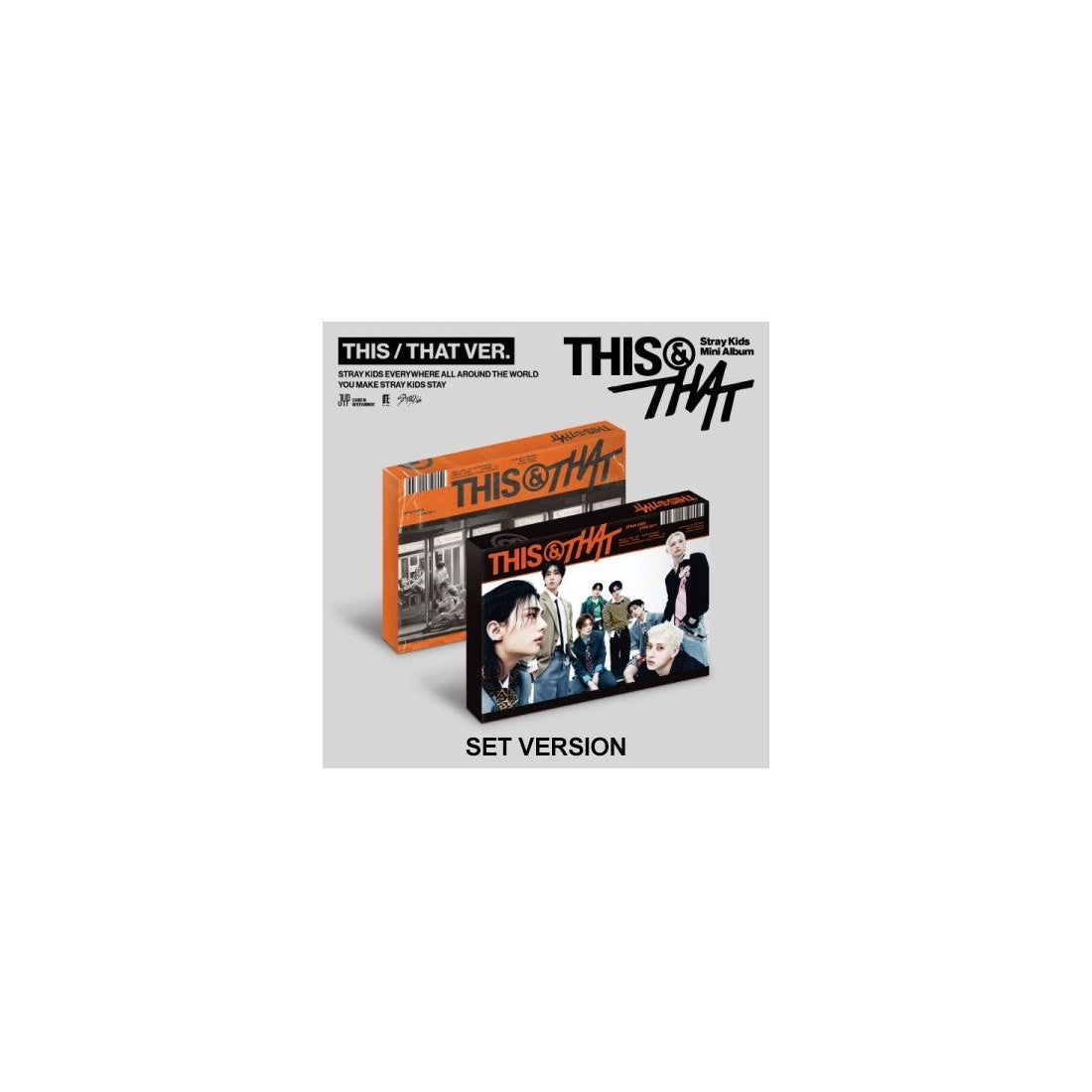 [SET] Stray Kids Mini Album - THIS & THAT (SET Ver.) 2CD