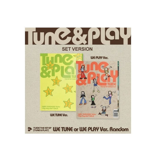 TUIDE 1st EP Album - TUNE & PLAY (Random Ver.) CD