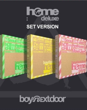[SET] BOYNEXTDOOR 1st Studio Album Repackage – HOME: DELUXE (SET Ver.) 3CD